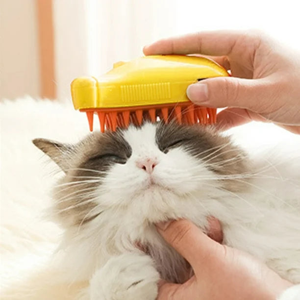 cepillo vaporizador de mascota